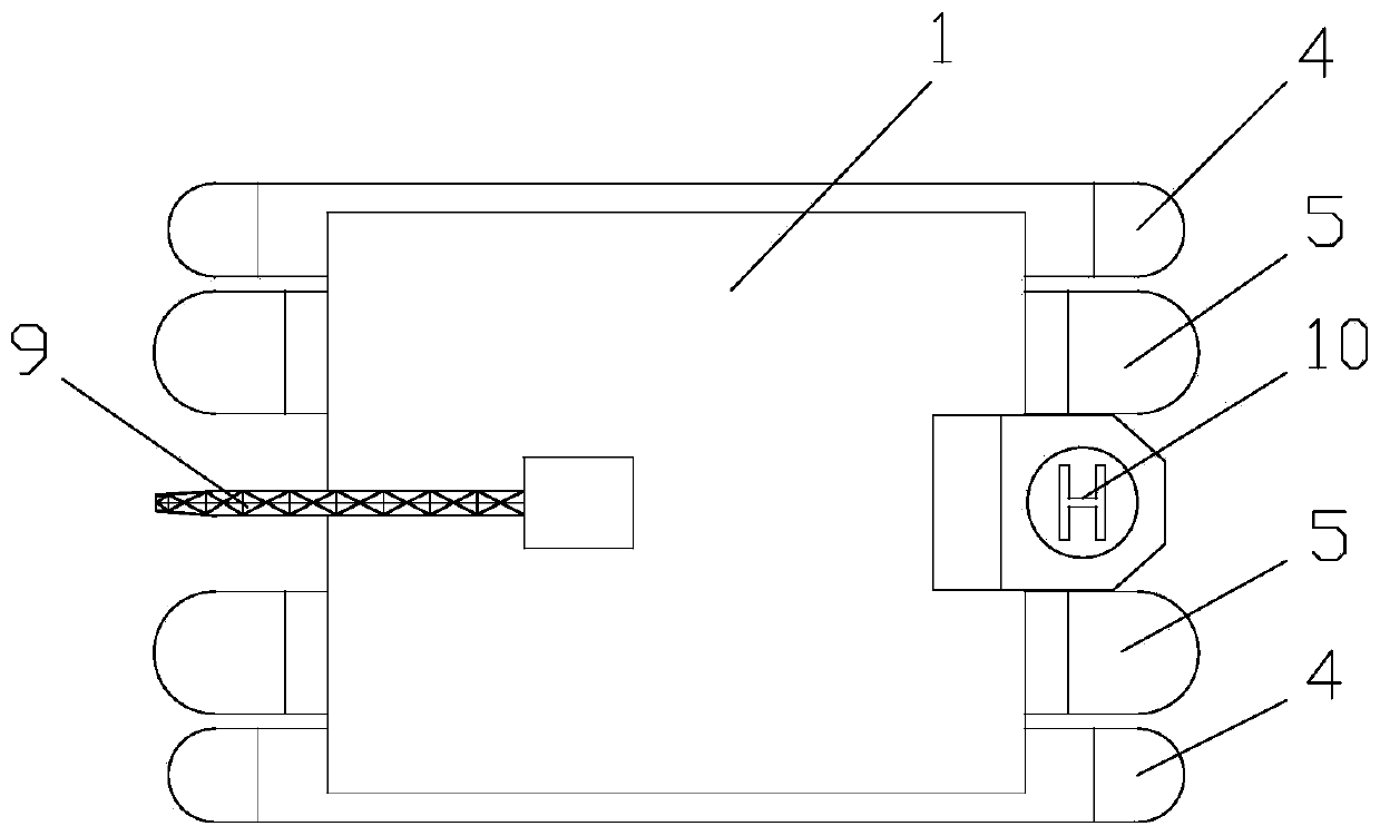 Walking-semi-submersible amphibious engineering ship