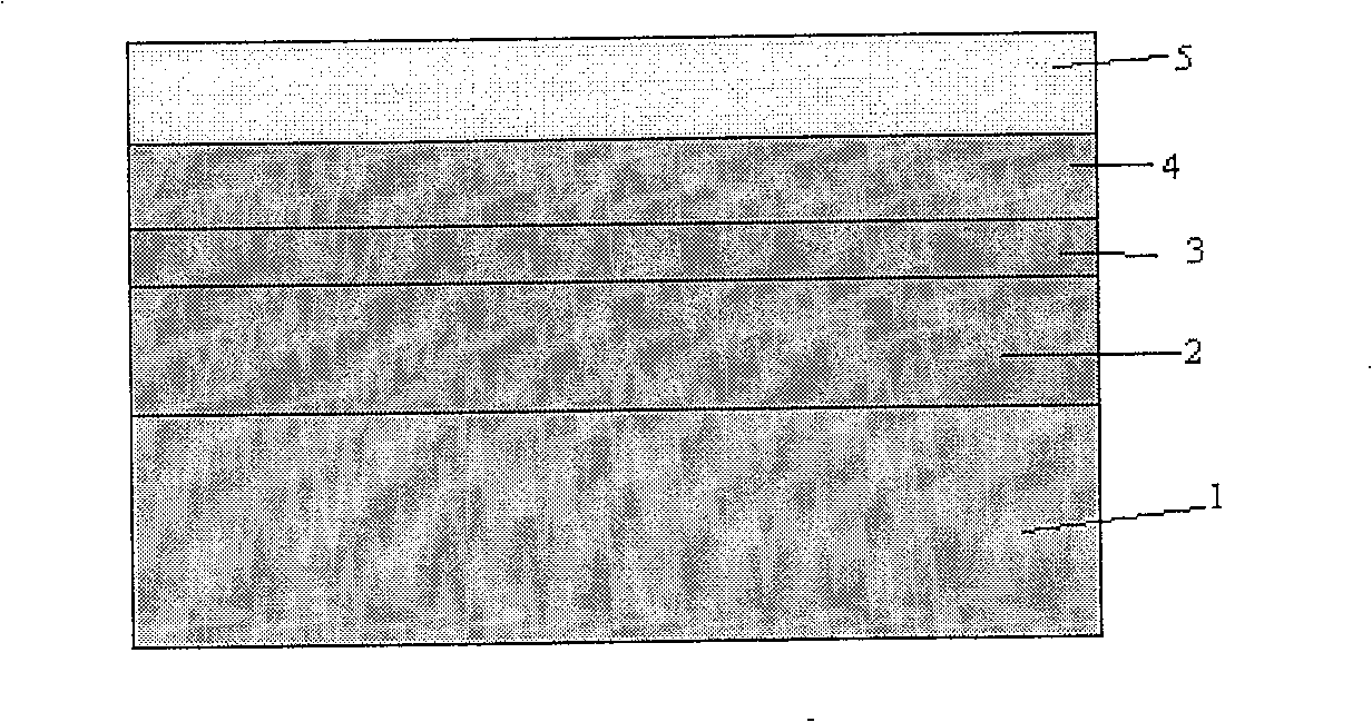 Wet-method etching liquid for making phase change storage and its wet-method etching process