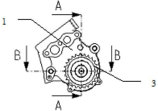 Self-lubricating structure of oil pump