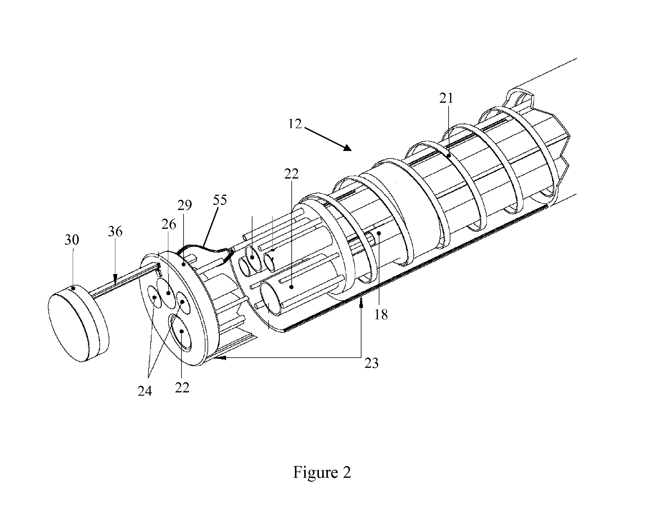 Endoscope assembly with retroscope