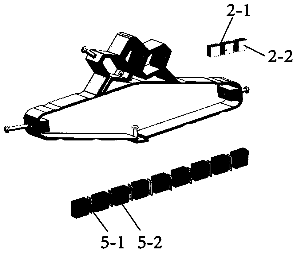 Composite dynamic and static coupling piezoelectric actuator and driving method thereof