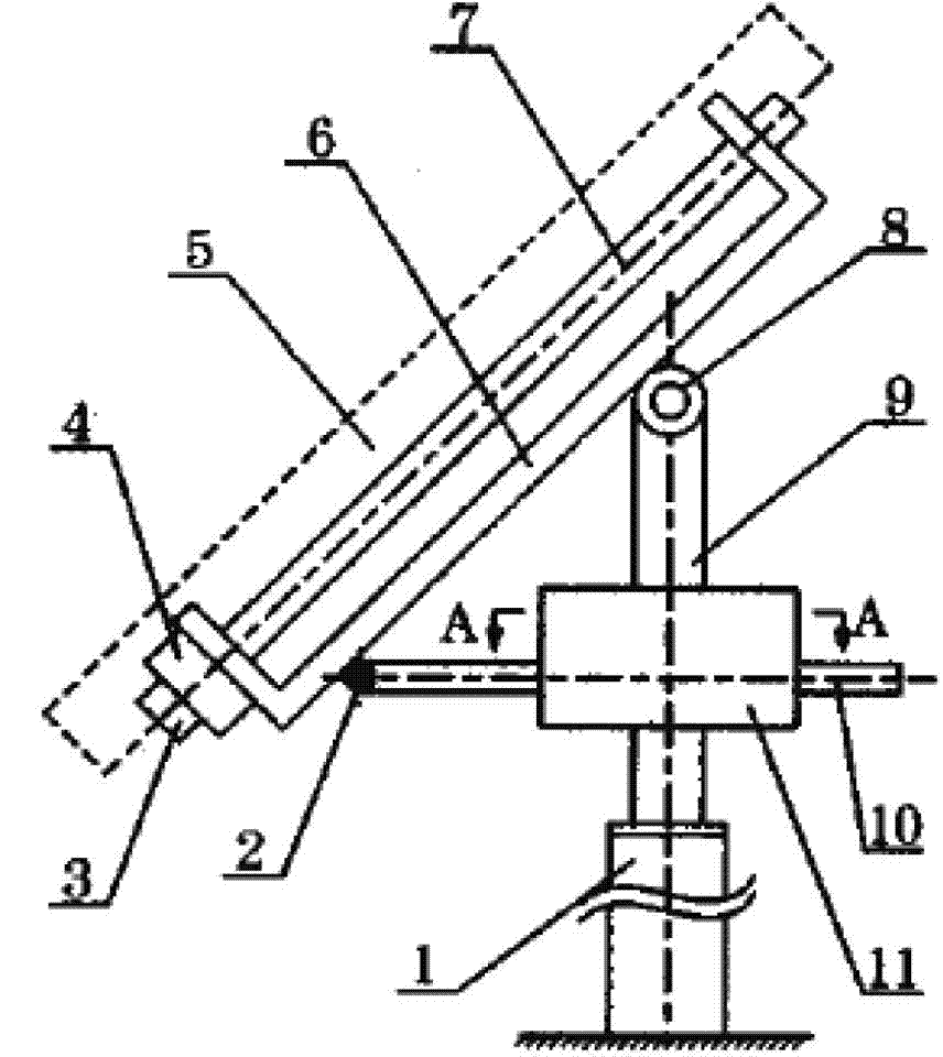 Mechanical automatic tracking apparatus