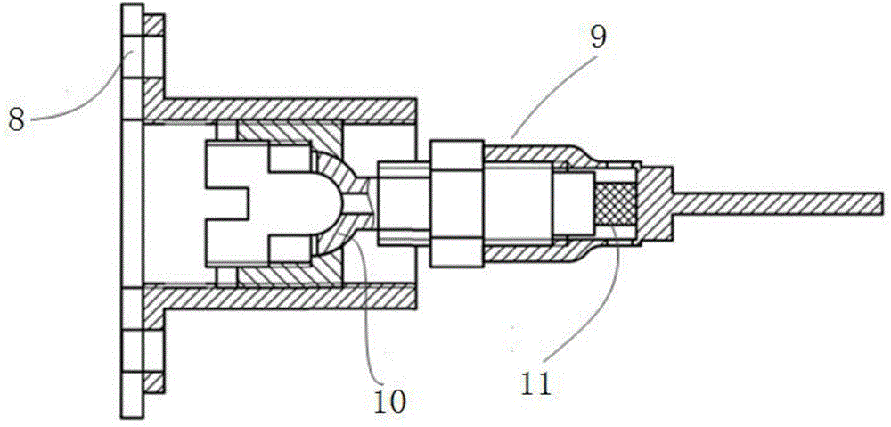 Implant-type hearing-aid device wirelessly powered and capable of prompting electric quantity