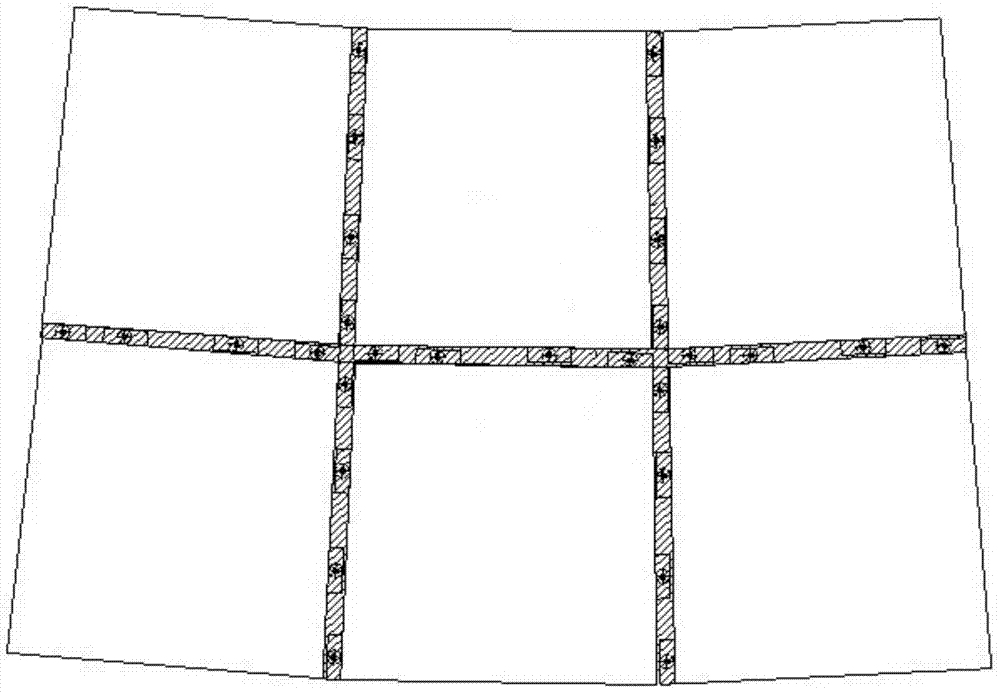 Unit panel for spherical shape building and its application method