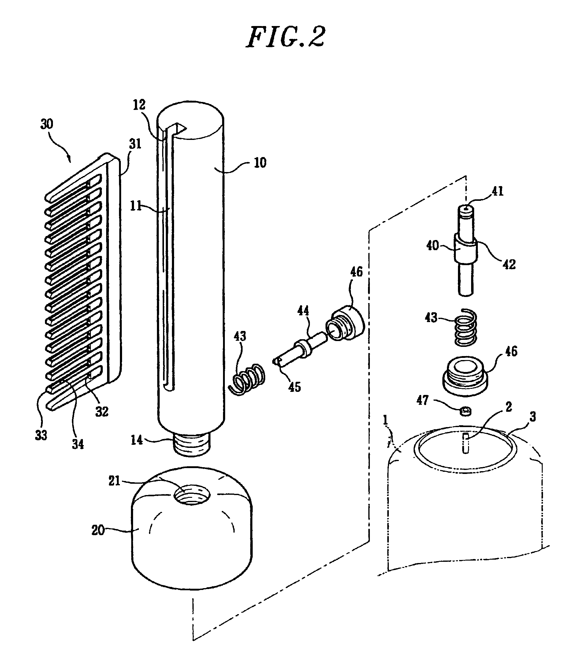 Hair setting device