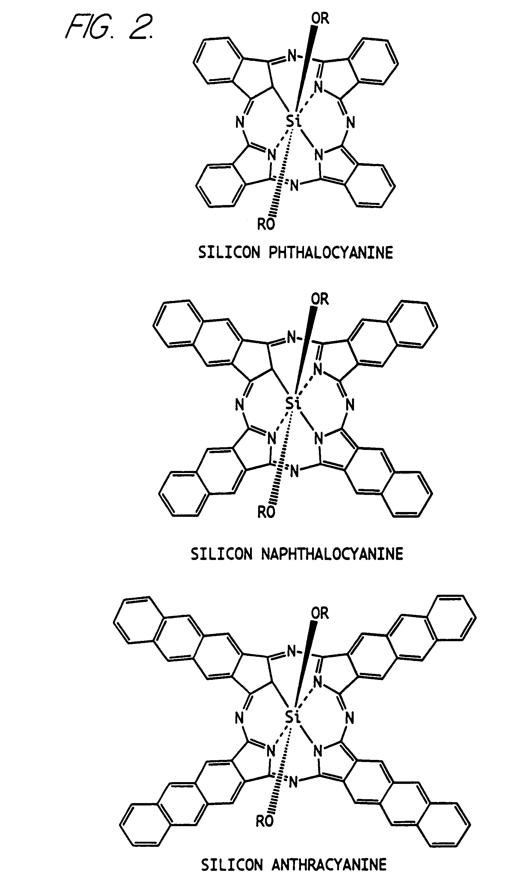 Hybrid phthalocyanine derivatives and their uses