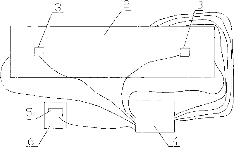 Expansion/shrinkage stress testing device for cement-based material