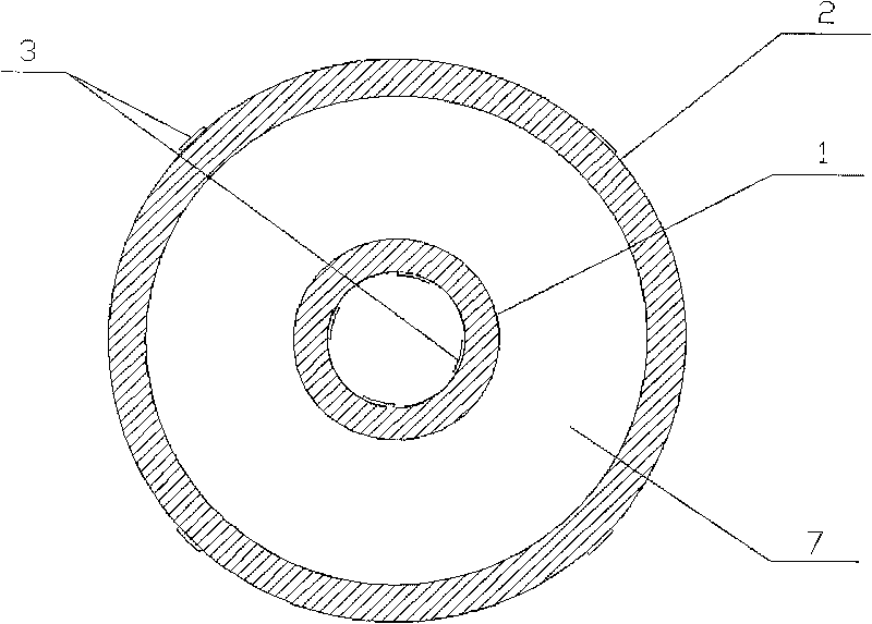 Expansion/shrinkage stress testing device for cement-based material