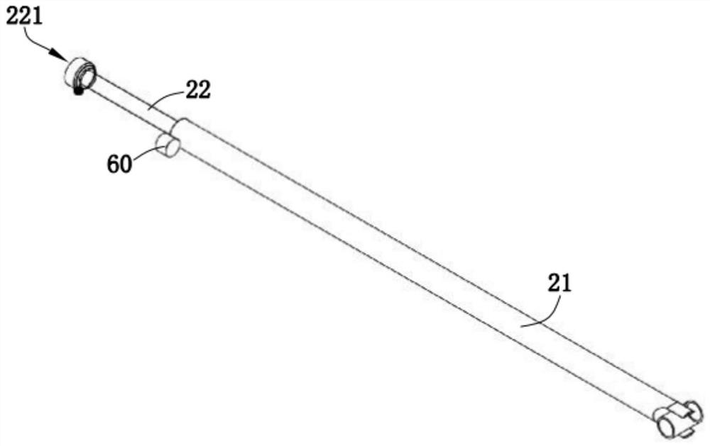 Track gauge measuring device and track gauge measuring method