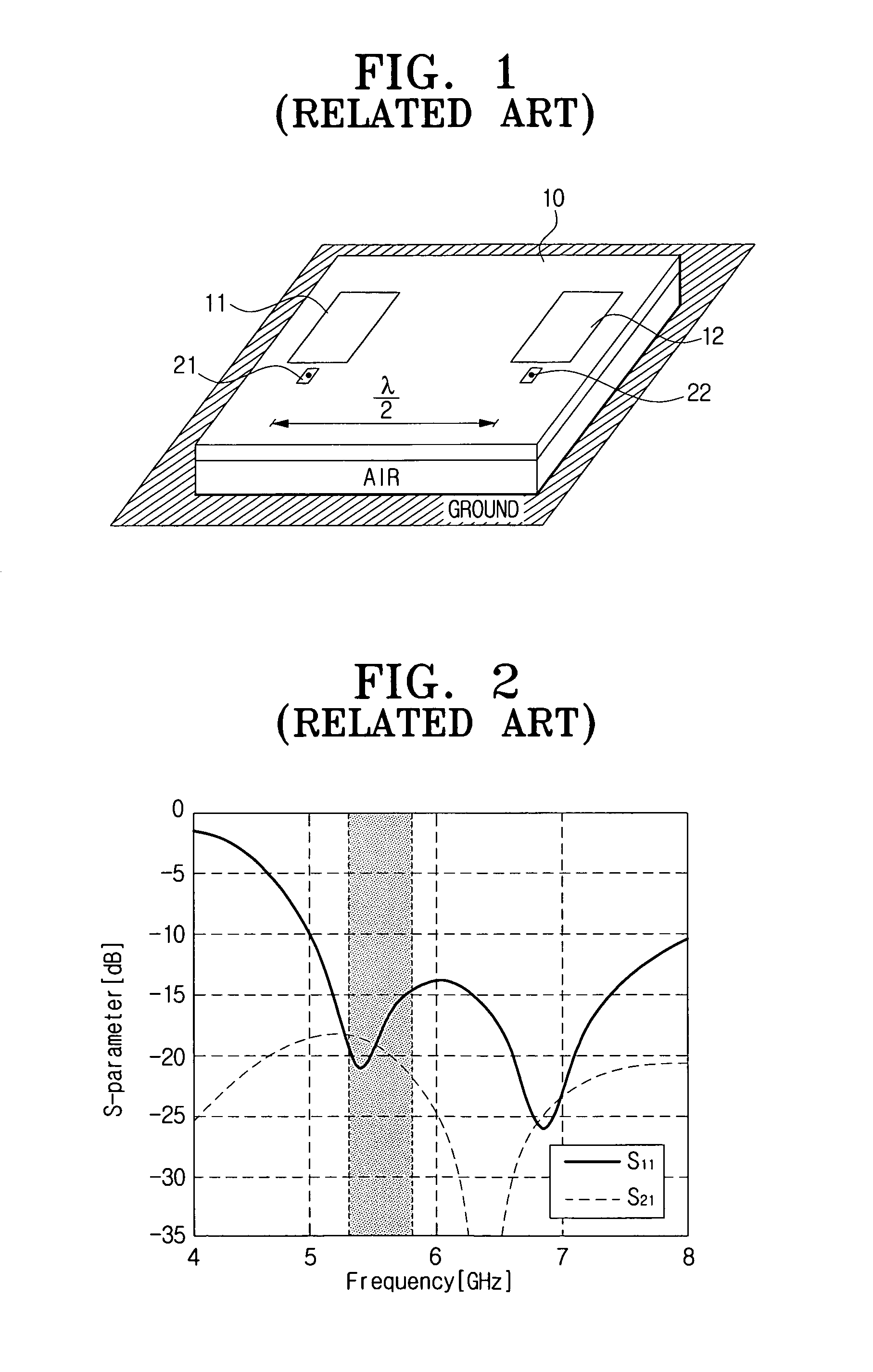 Flat-plate MIMO array antenna with isolation element