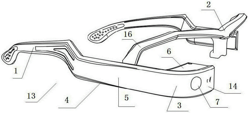 Indoor positioning and image recognition method when intelligent glasses are applied to vehicle maintenance process