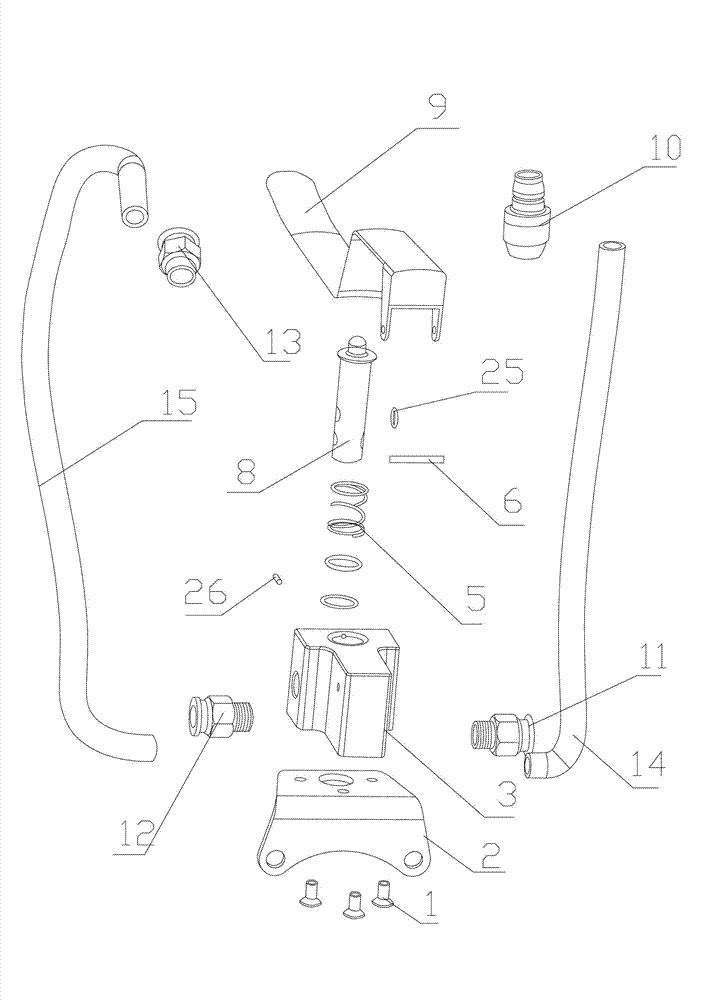 Pneumatic staple gun safety guarantee device