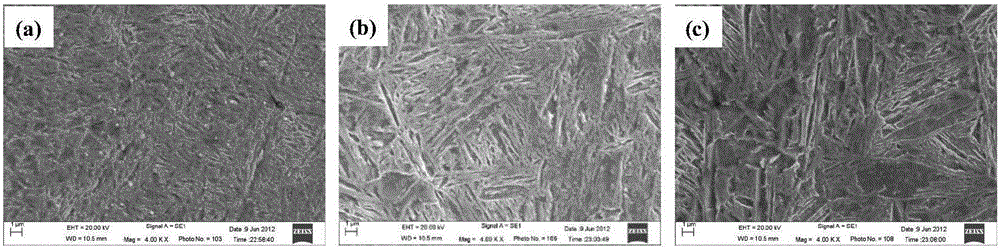 Heat treatment process of brazing tool steel XGQ25 with gradient hardness distribution