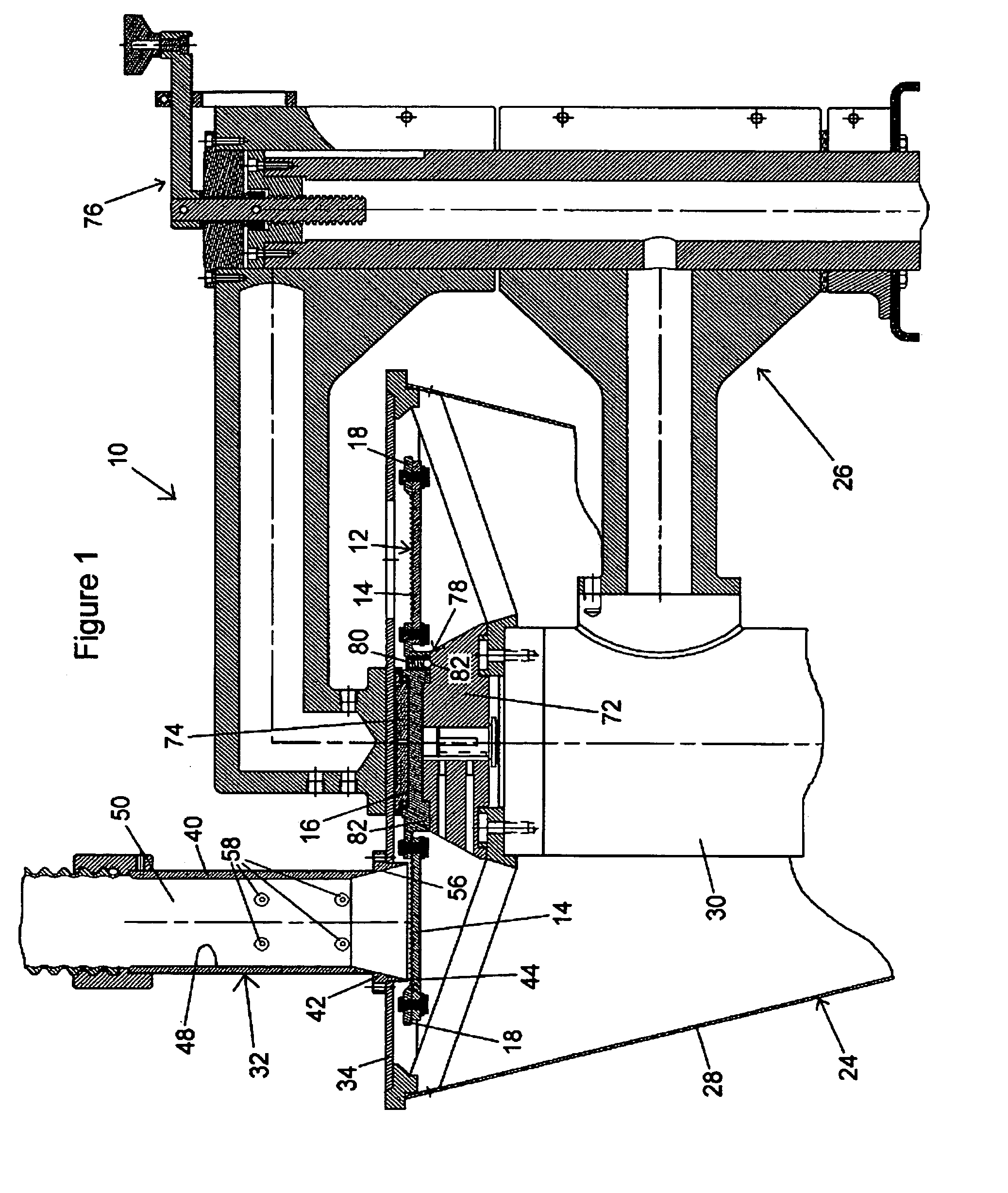 Apparatus for cutting food product