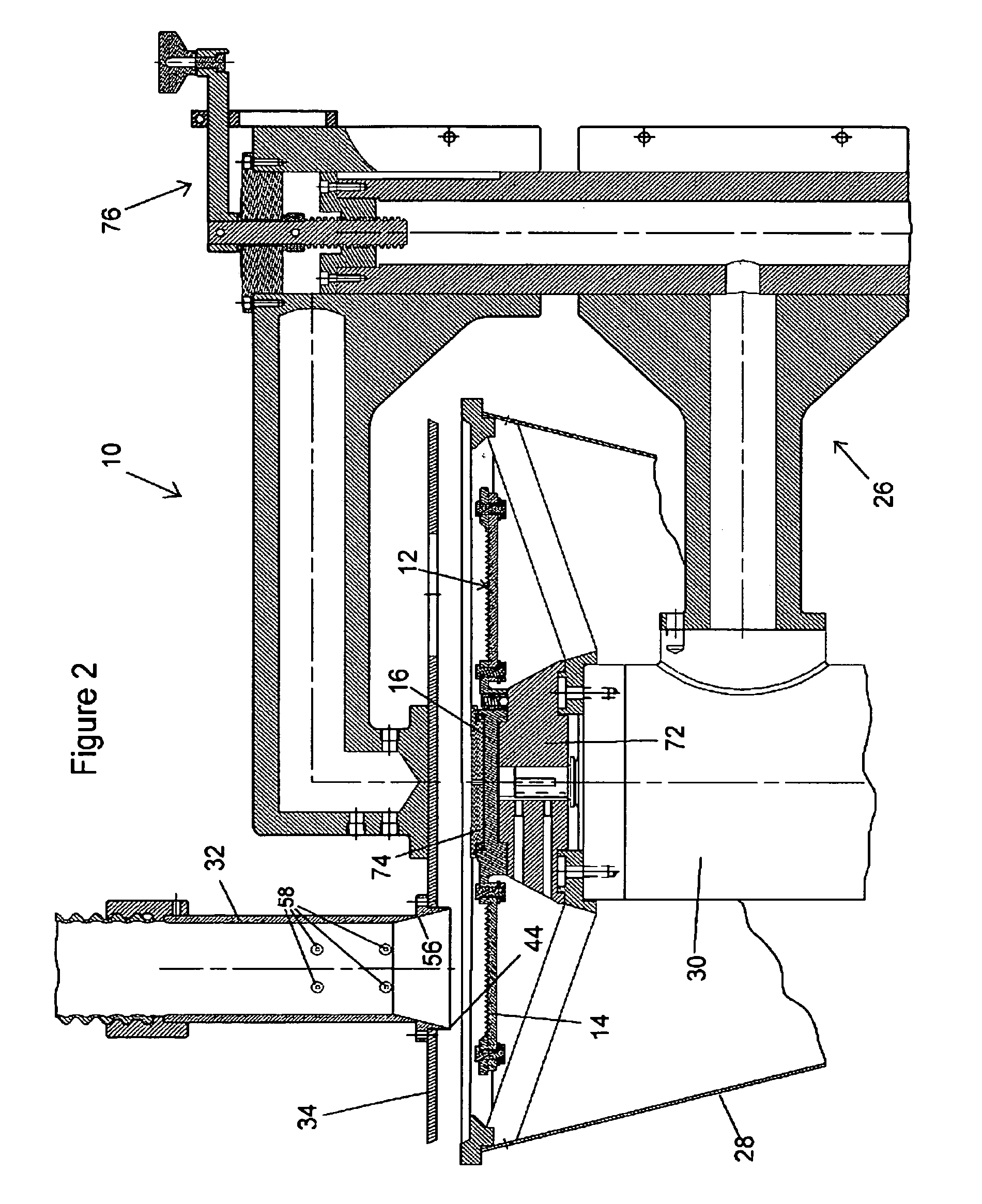 Apparatus for cutting food product