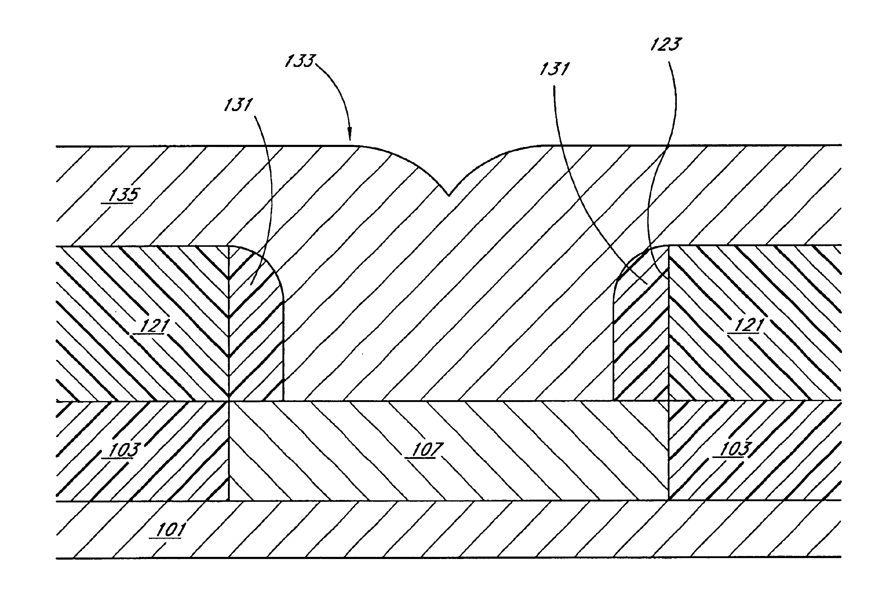 Programmable conductor memory cell structure