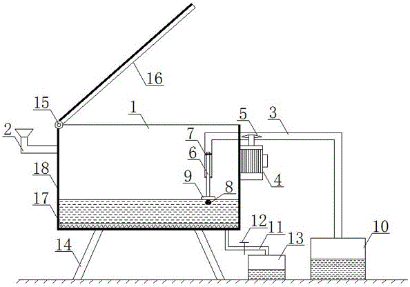 Efficient oil water separation device