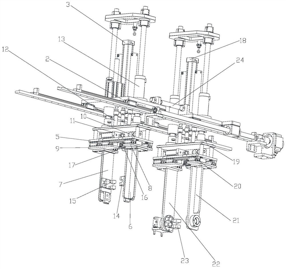 Rotor pulling and transplanting method