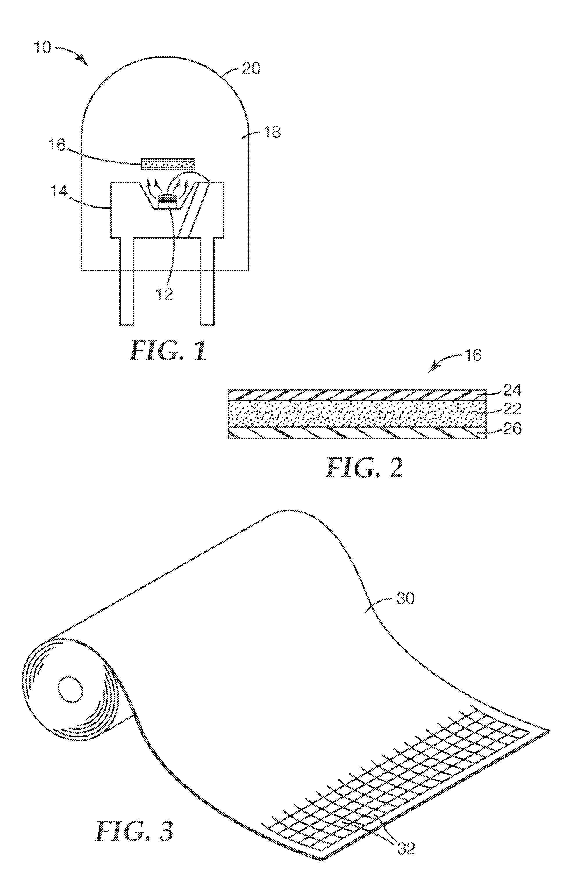 Phosphor based light source component