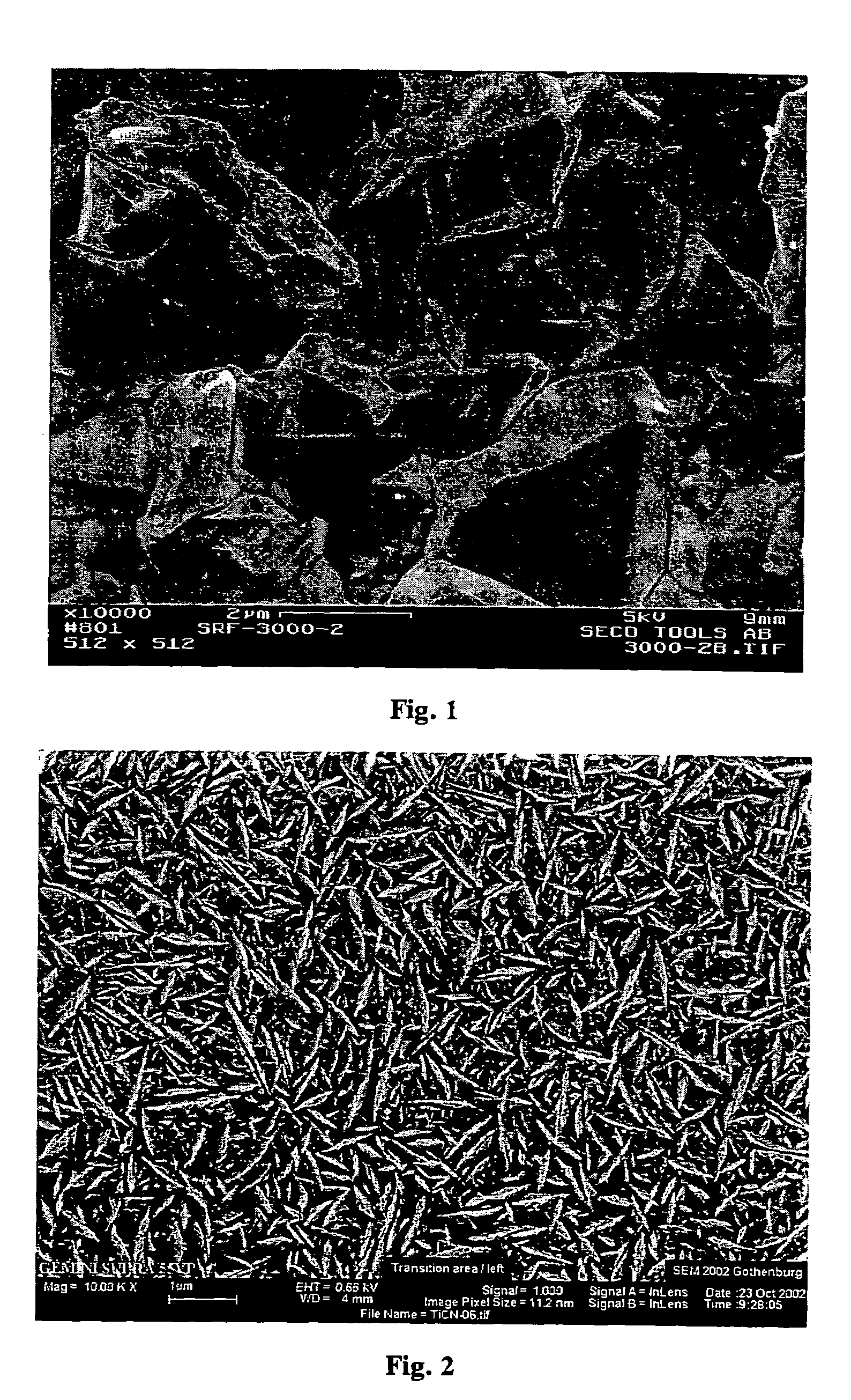 Layer with controlled grain size and morphology for enhanced wear resistance