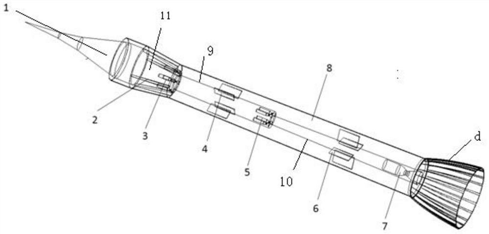 An axisymmetric structure rbcc full runner using multi-stage rocket