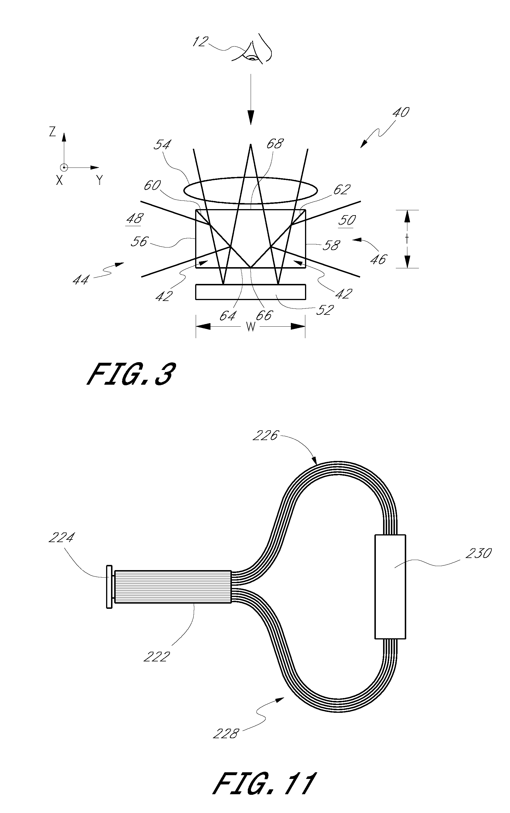 Optical combiner designs and head mounted displays