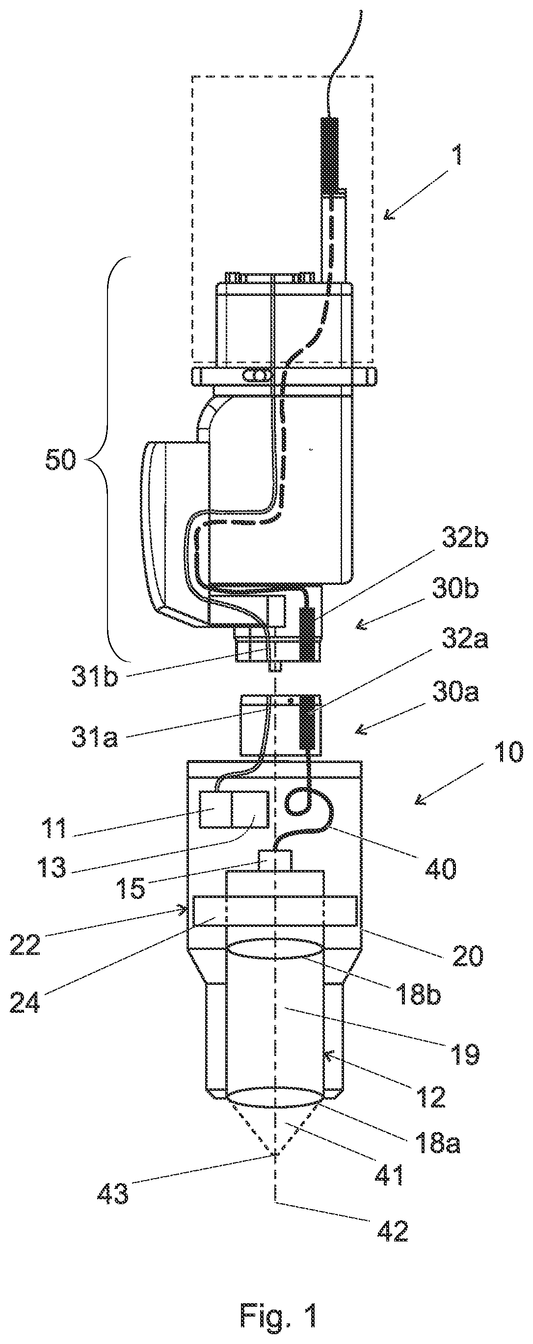 Contactless sensor unit for a coordinate measuring machine