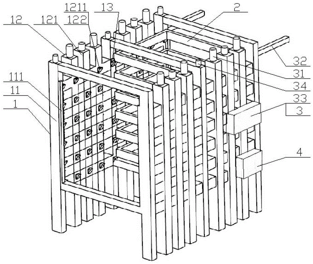 Digital-bus-based bracket and tray assembly capable of supplying materials circularly