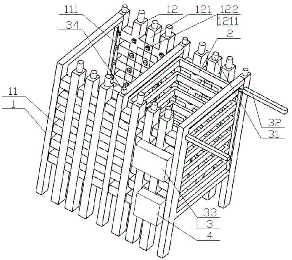 Digital-bus-based bracket and tray assembly capable of supplying materials circularly