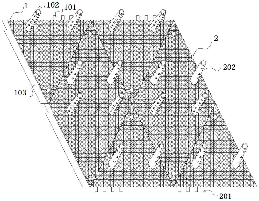 A foundation pit support method based on a support device used in foundation pit engineering