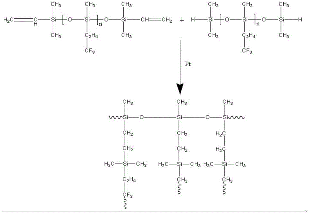 Cold-contraction type electric fluorosilicone sleeve and application thereof