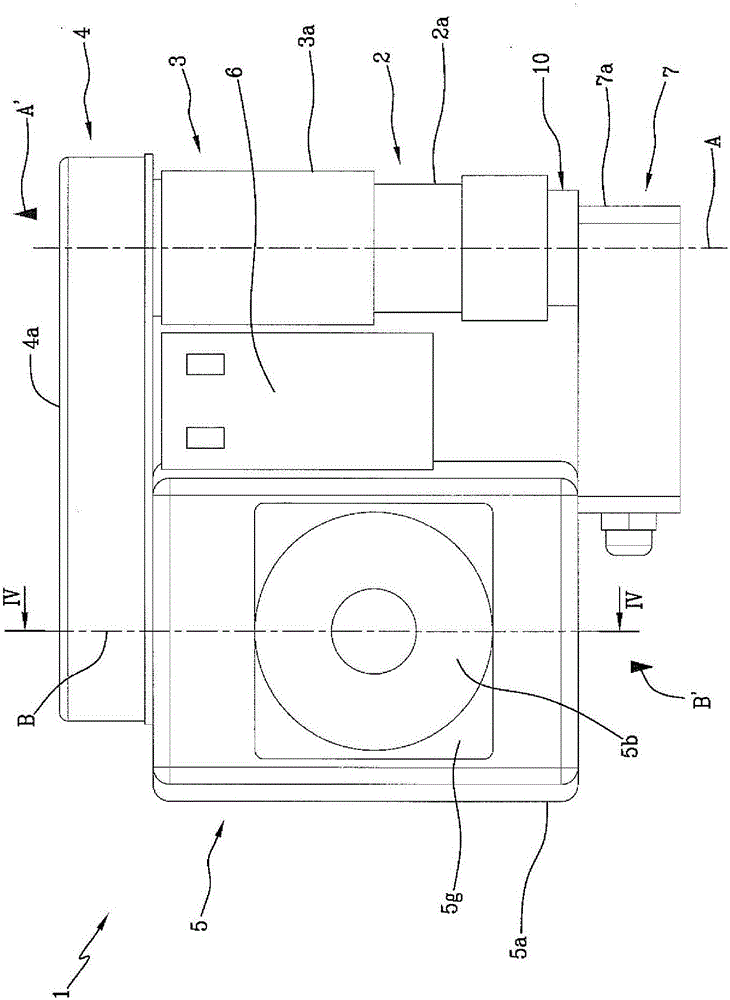 Device and procedure for moving a load and for the control thereof