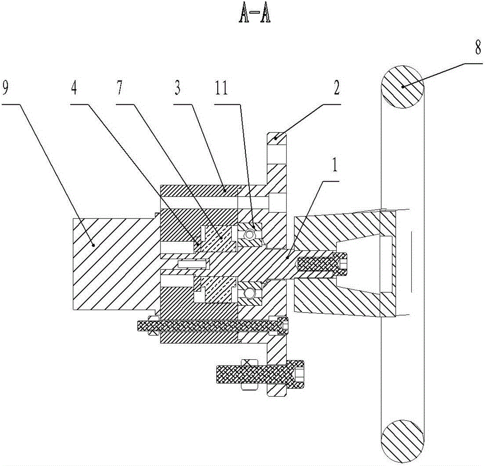 Marine hydraulic steering gear electric control device