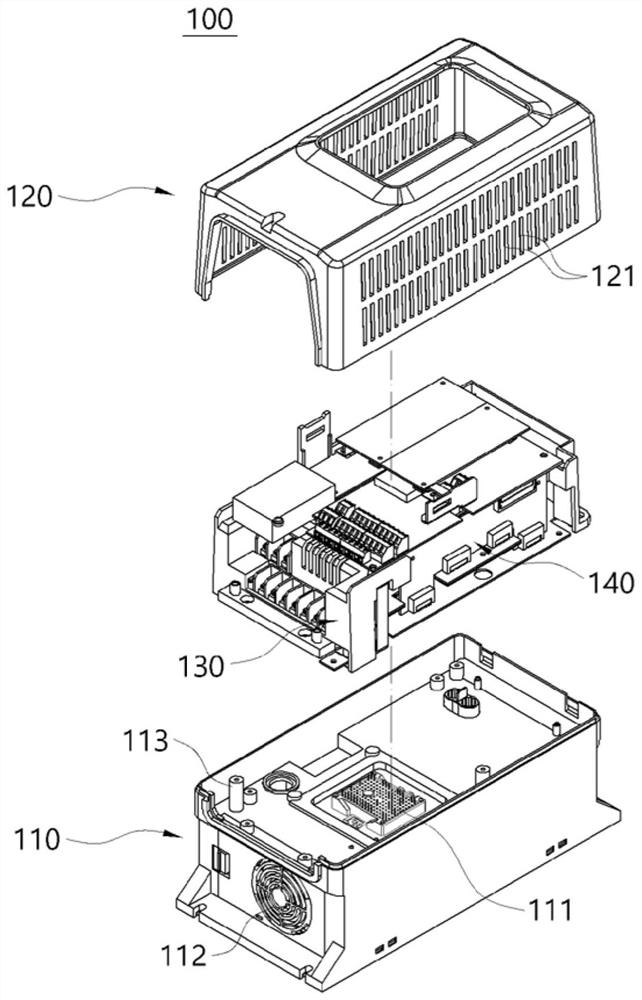 Electric motor driving device