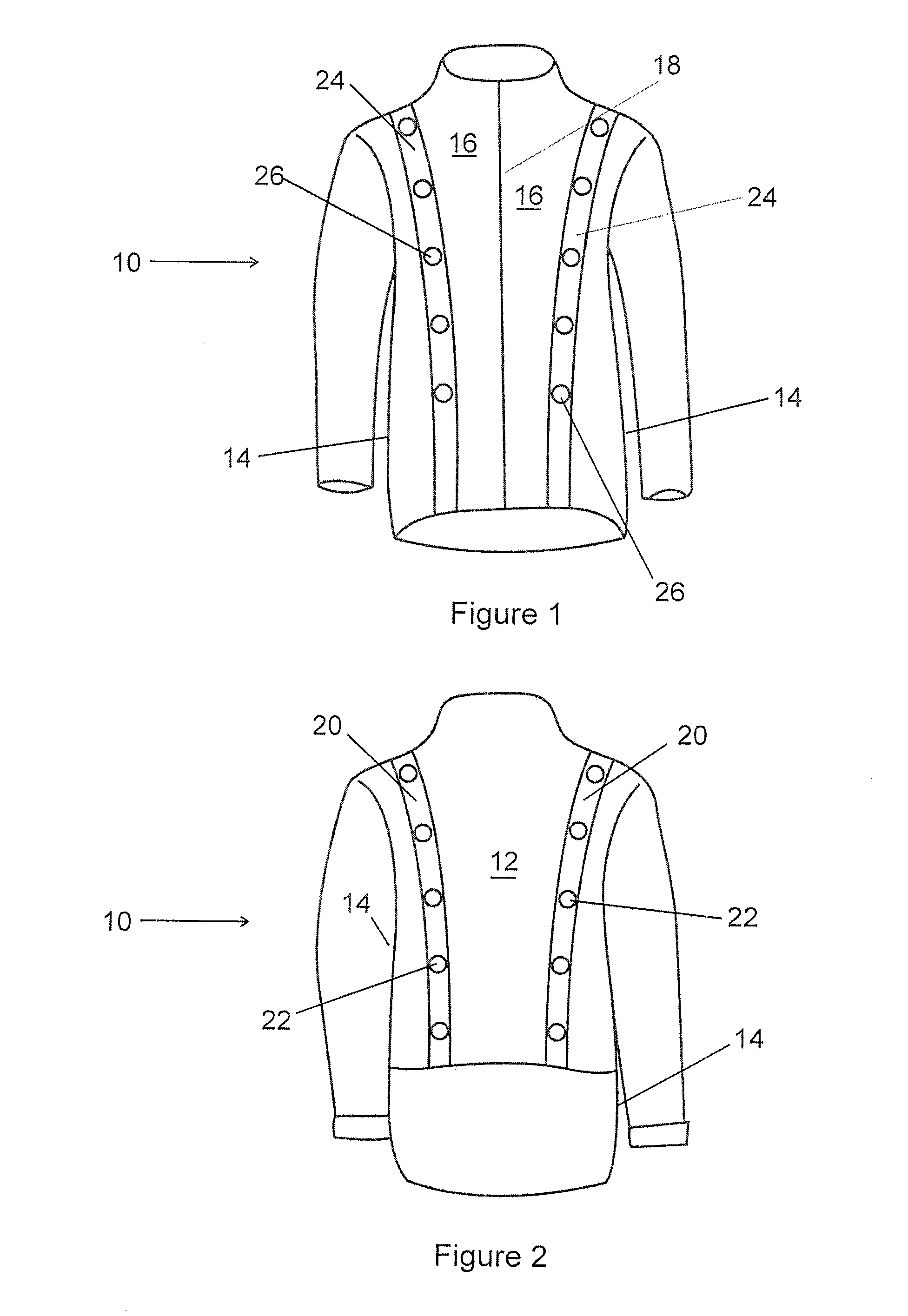 Bi-directional LED safety wear