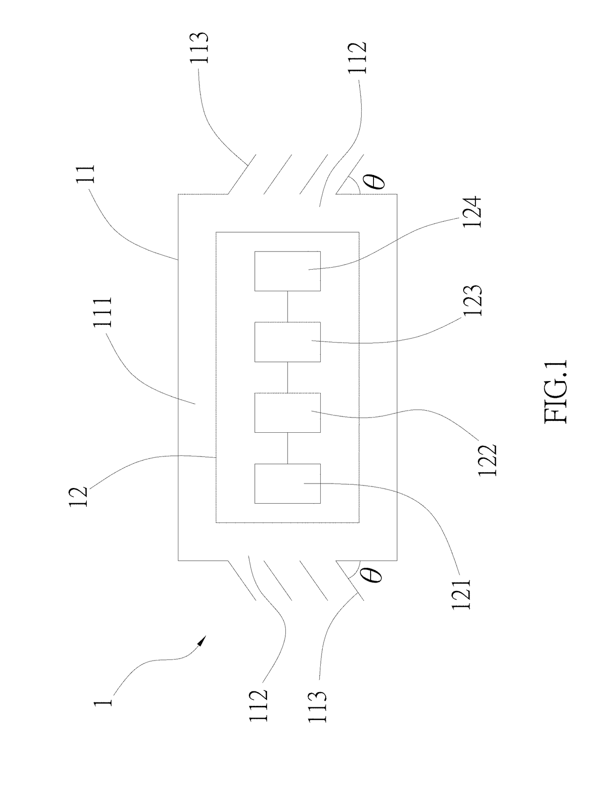 Escape system for a sinking car and an ultrasonic component thereof