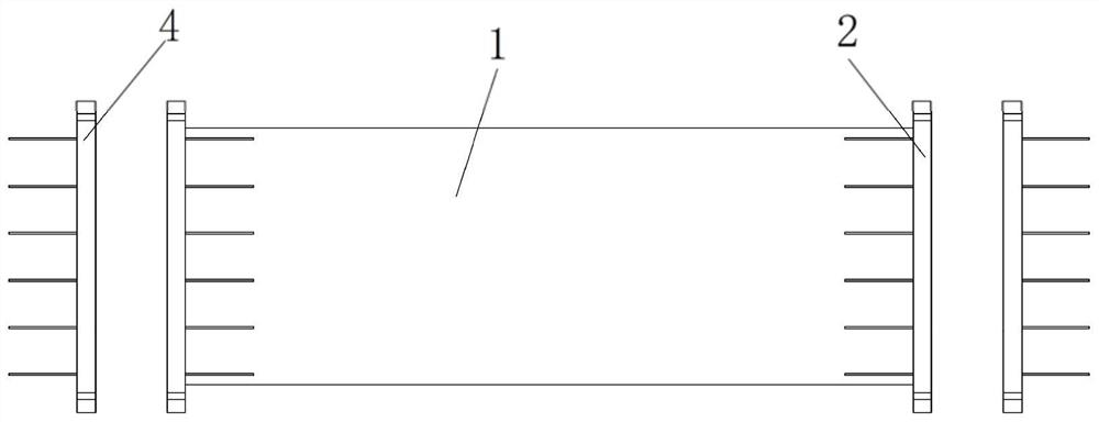 Prefabricated hybrid fiber concrete replaceable coupling beam and preparation method thereof