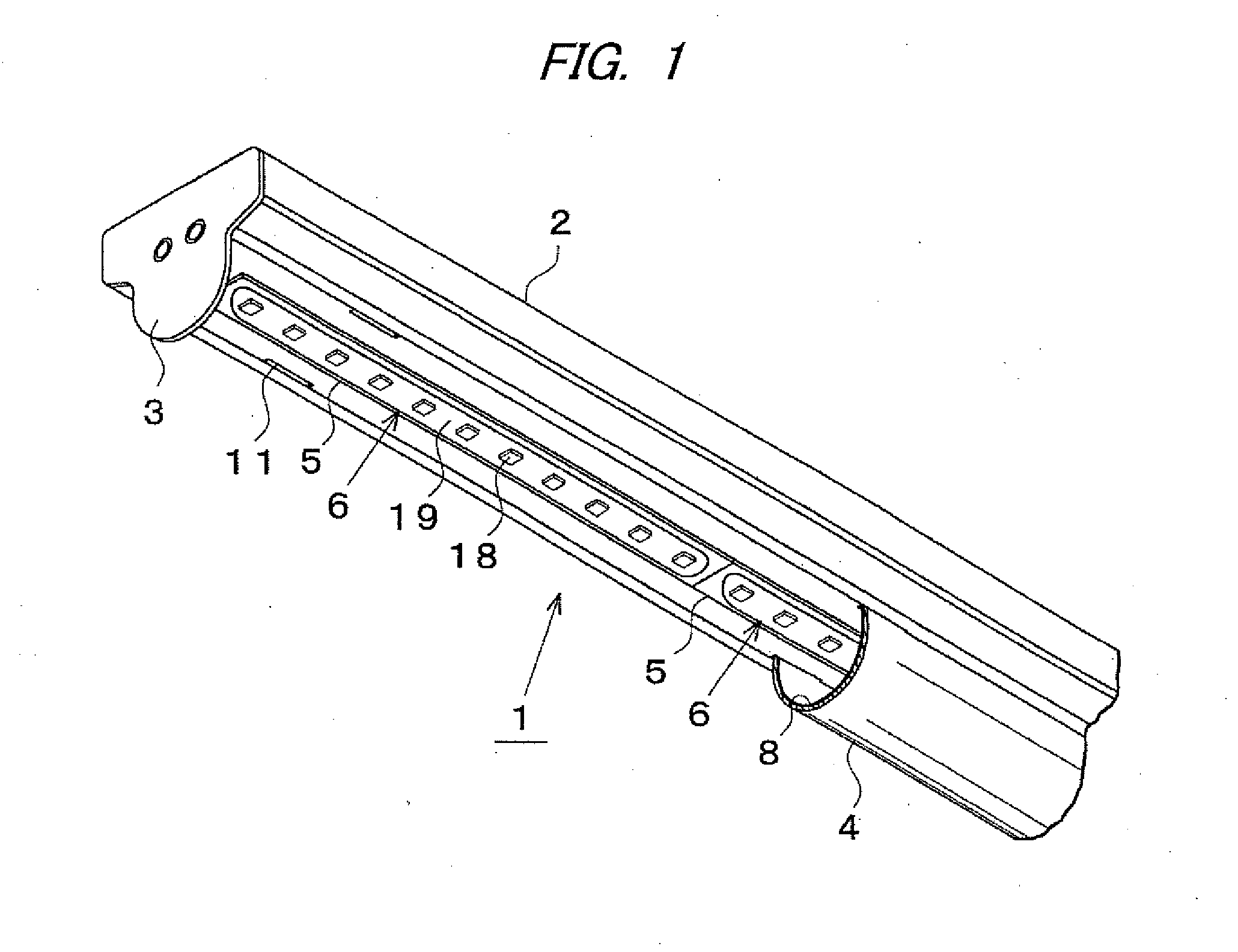 Fluorescent tube type LED lamp