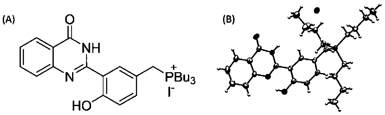 A fluorescent probe with aggregation-induced luminescent properties and its preparation method and use