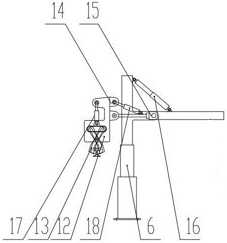 Multi-functional wagon with function of automatic loading and unloading steel rails and using method of multi-functional wagon