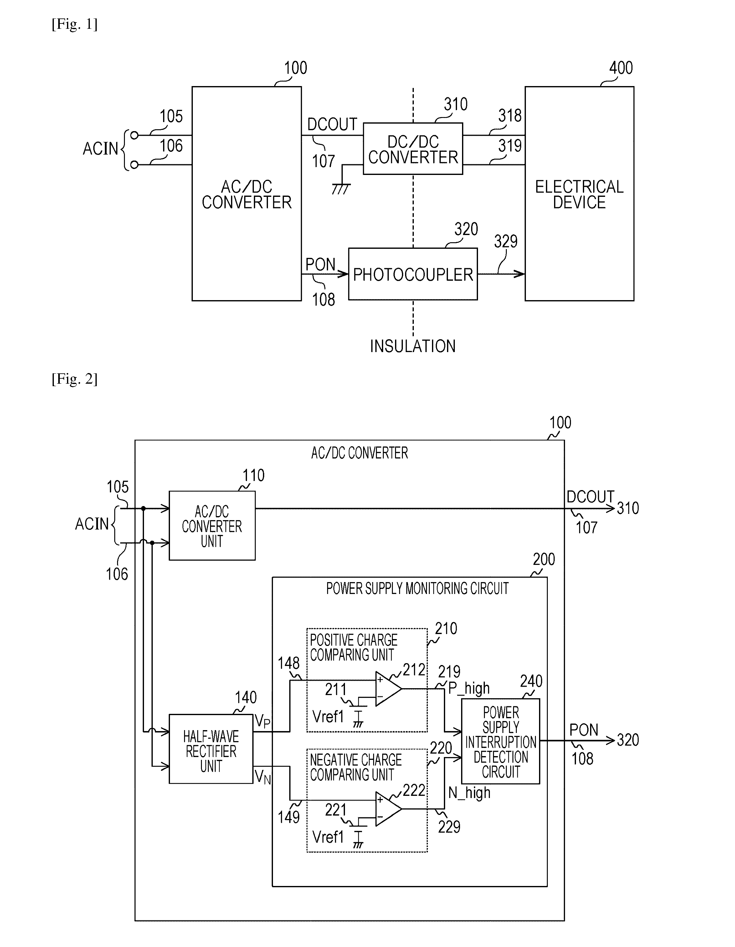 Power supply monitoring device, electronic apparatus, and power supply monitoring method