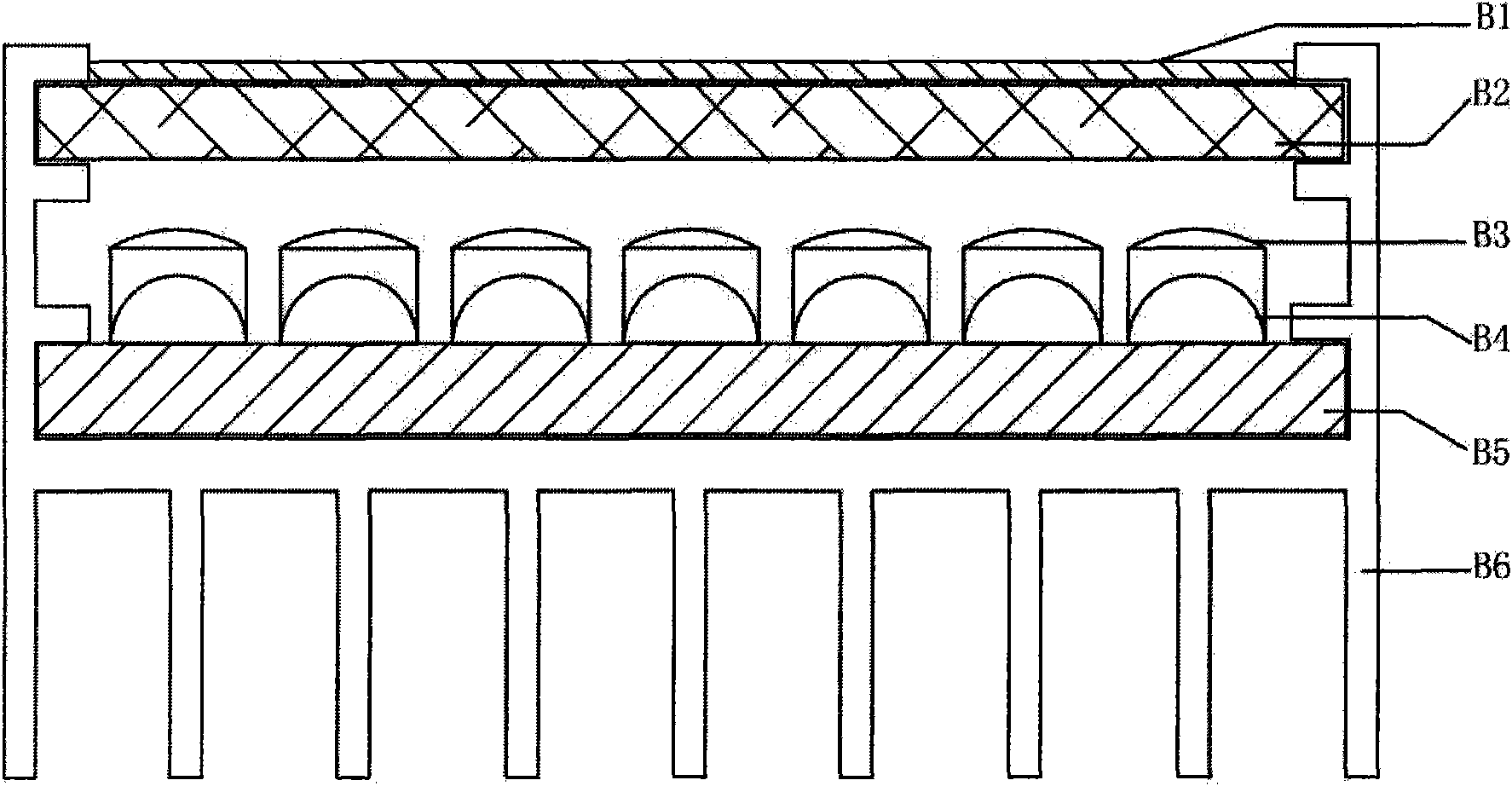 LED illumination device and application thereof in lamp