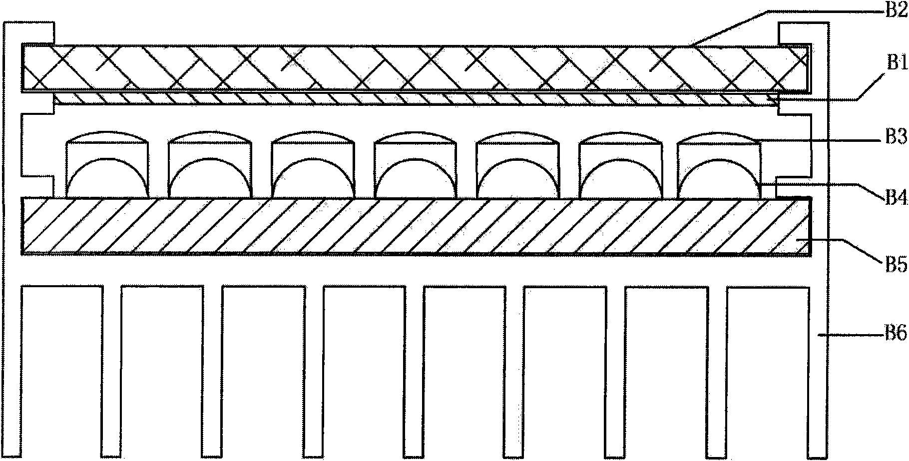 LED illumination device and application thereof in lamp