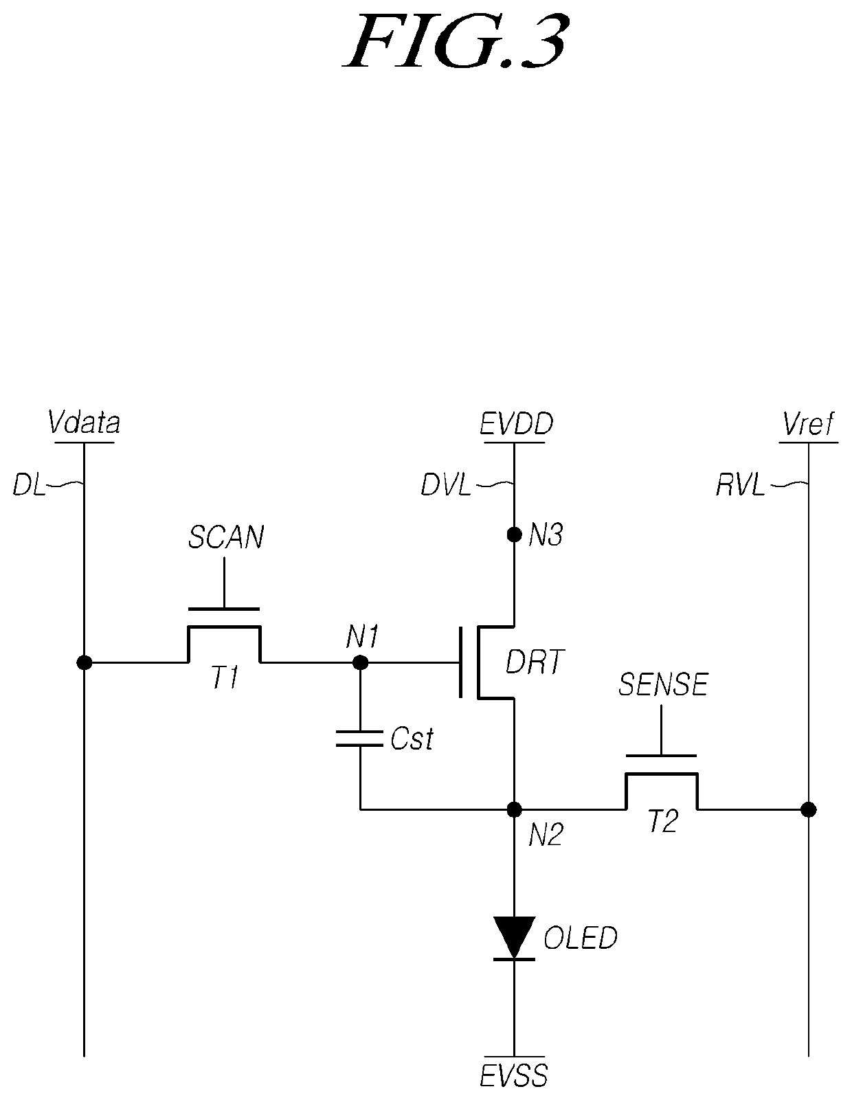 Driver circuit, light-emitting display device, and driving method