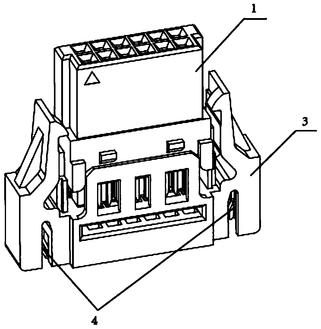 Double-layer wire-to-board IDC connector