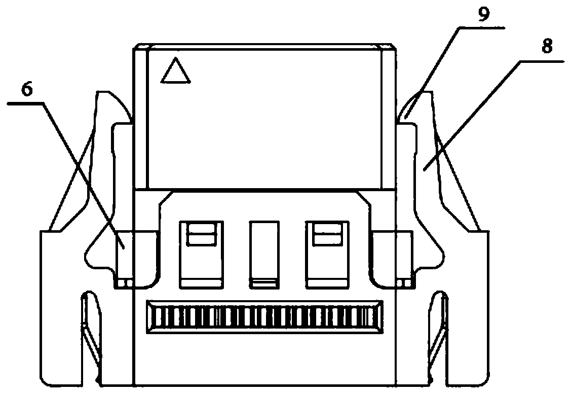 Double-layer wire-to-board IDC connector