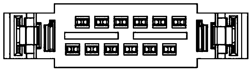 Double-layer wire-to-board IDC connector