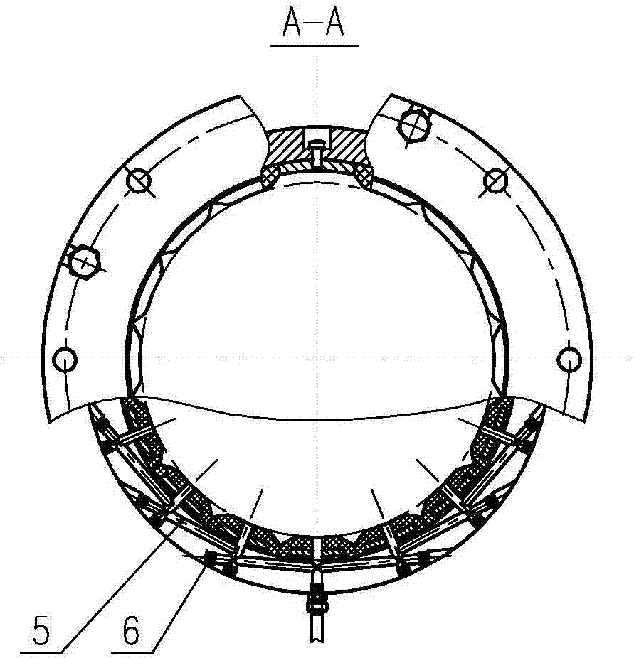 Rubber bearing for low-speed heavy-load environment