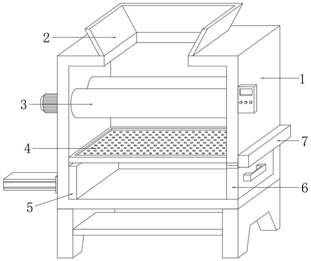 Garden garbage recycling device and method