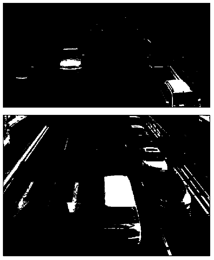 Vehicle detection method based on partial models